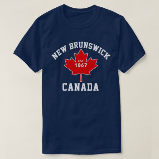 T-shirt patriotique du Nouveau Brunswick Canada