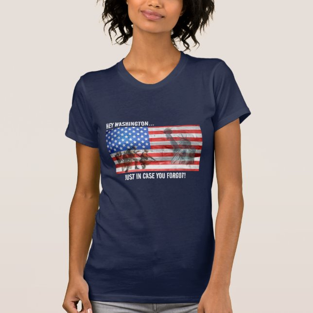 T-shirt Patriotique Femme (Devant)