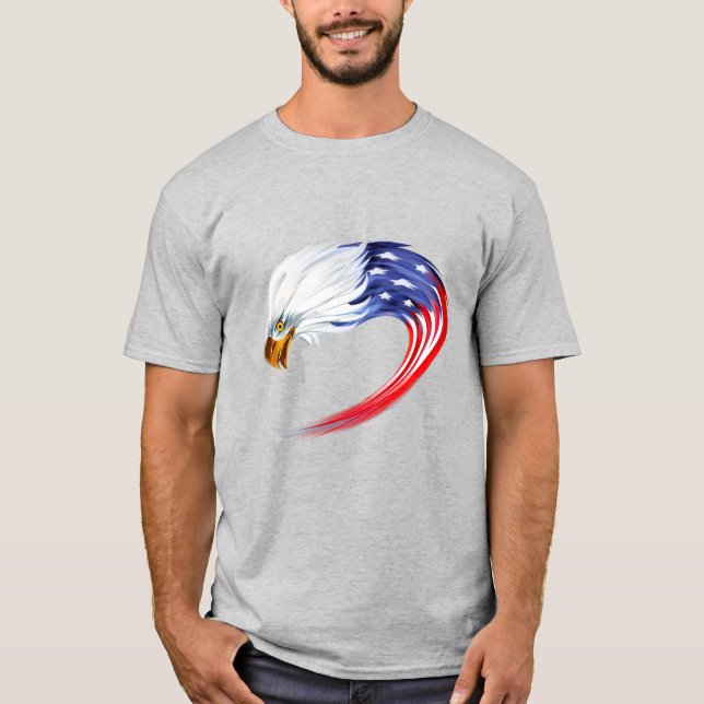 T-shirt Patriotique Homme (Devant)
