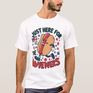 T-shirt Patriotique Hot Amoureux des chiens Drôle Cartoon