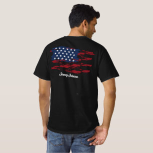 T-shirt patriotique personnalisé