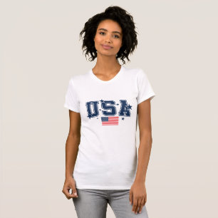 T-shirt patriotique pour femmes