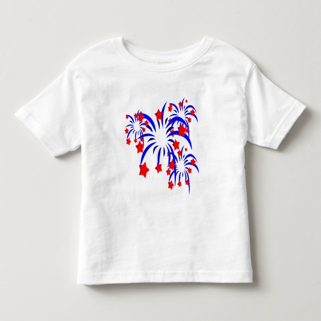T-shirt Patriotique Toddler (Devant)