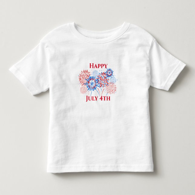 T-shirt Patriotique Toddler (Devant)