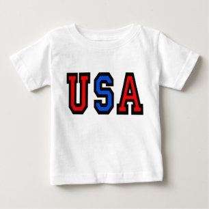 T-shirt Patriotique Toddler USA