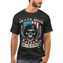 T-Shirt Patriotique "Vétéran Américain"