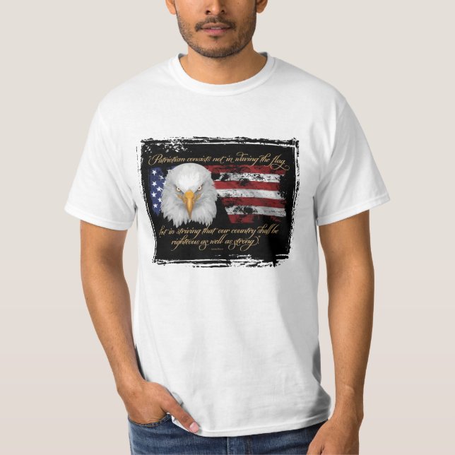 T-shirt Patriotisme légitime (Devant)