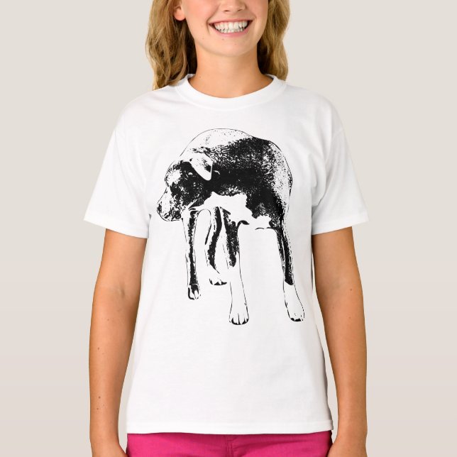 T-shirt Patrol citrouille Patch (Devant)