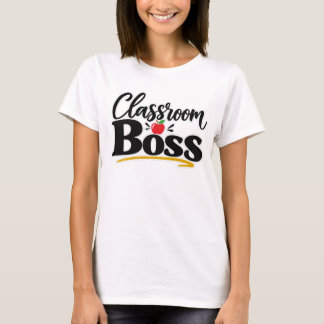 T-shirt Patron de Classe Prof Typographie Apple Drôle