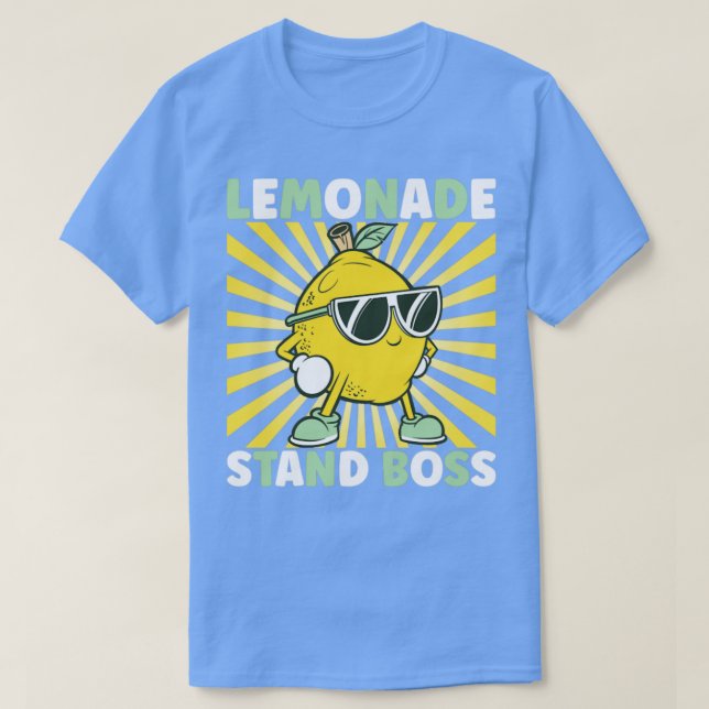 T-shirt Patron de stand de limonade (Design devant)