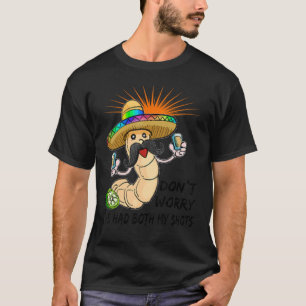 T-shirt Patron des hommes cool Tequila Ne t'inquiète pas J