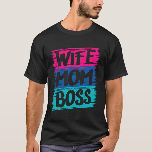 T-shirt Patron maman femme (Devant)
