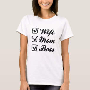 T-shirt Patron maman femme