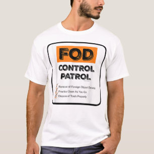T-shirt Patrouille de contrôle des produits alimentaires 
