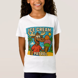 T-Shirt Patrouille de crème glacée - Drôle T-Shir d'été po