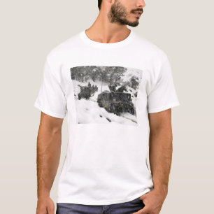 T-shirt Patrouille de marines des USA dans le passage de