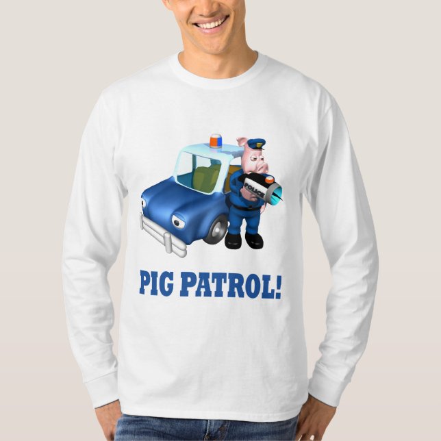 T-shirt Patrouille de porc (Devant)