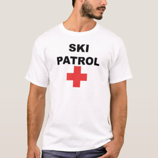 T-shirt Patrouille de ski