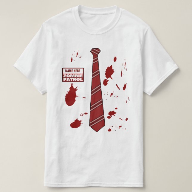 T-shirt Patrouille de zombi (Design devant)