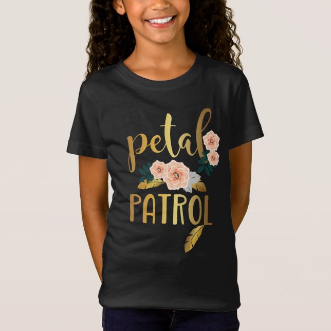 T-Shirt Patrouille foetale de la servante de la Fleur des  (Devant)