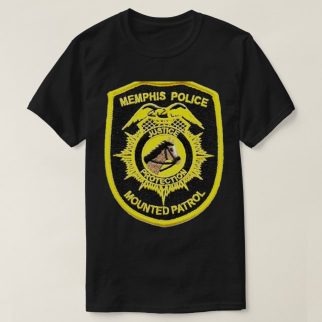 T-shirt Patrouille montée de la police du Tennessee de Mem (Design devant)