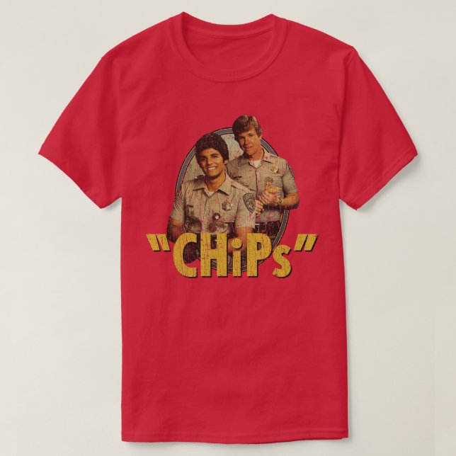 T-shirt Patrouille routière CHiPs 1977 (Design devant)