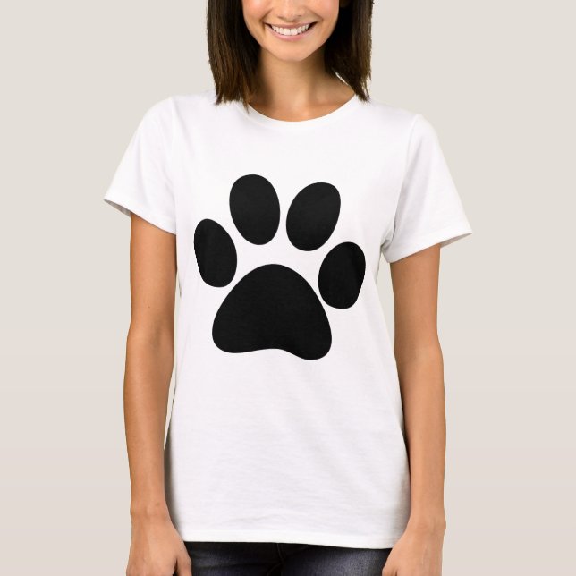 T-shirt Patte animale (Devant)