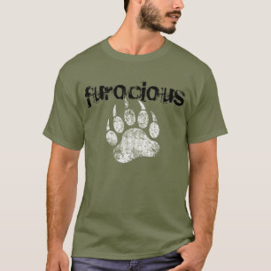 T-shirt Patte d'ours gay cool Féroce Fierté Grunge
