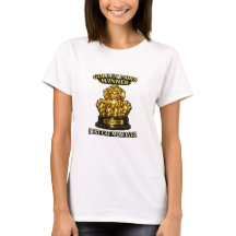 T-Shirt Pattes Dorées Gagnant Meilleure Maman de C