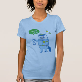 T-shirt Pattes ! Goma est pièce en t de Pawsome Pawlice