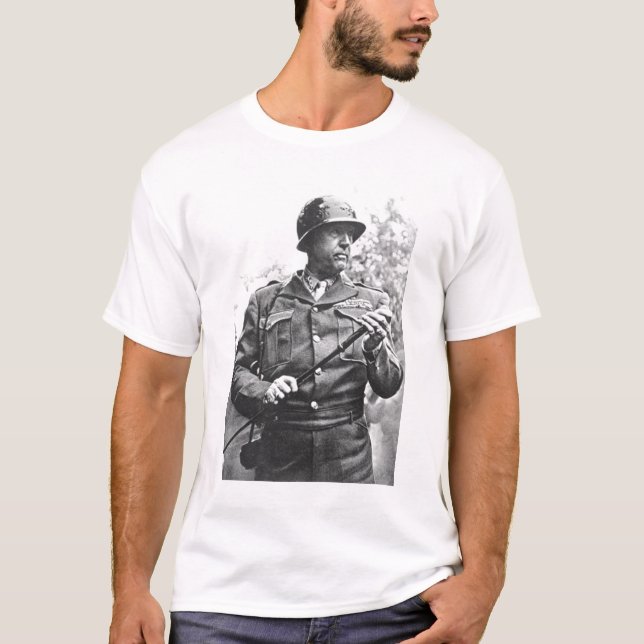 T-shirt Patton et citation (Devant)