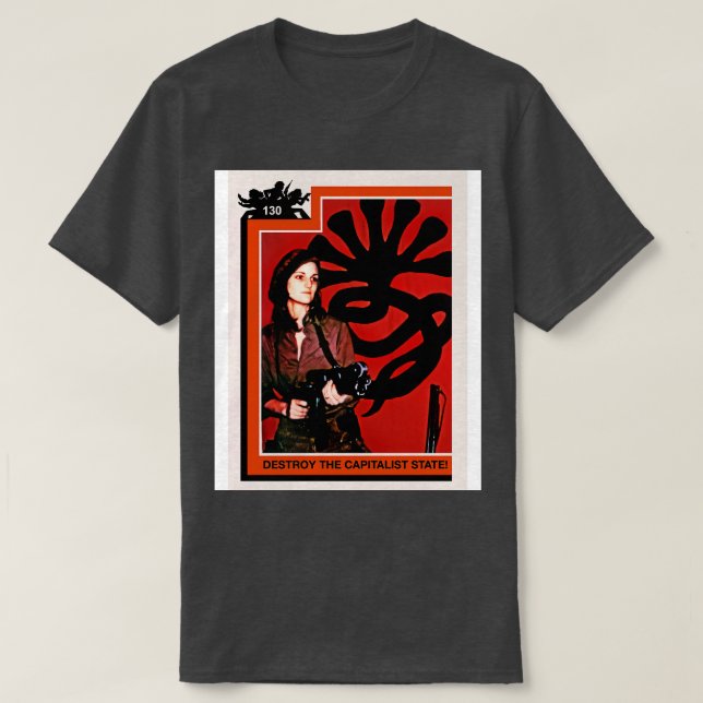 T-shirt Patty Hearst n'a rien fait de mal (Design devant)