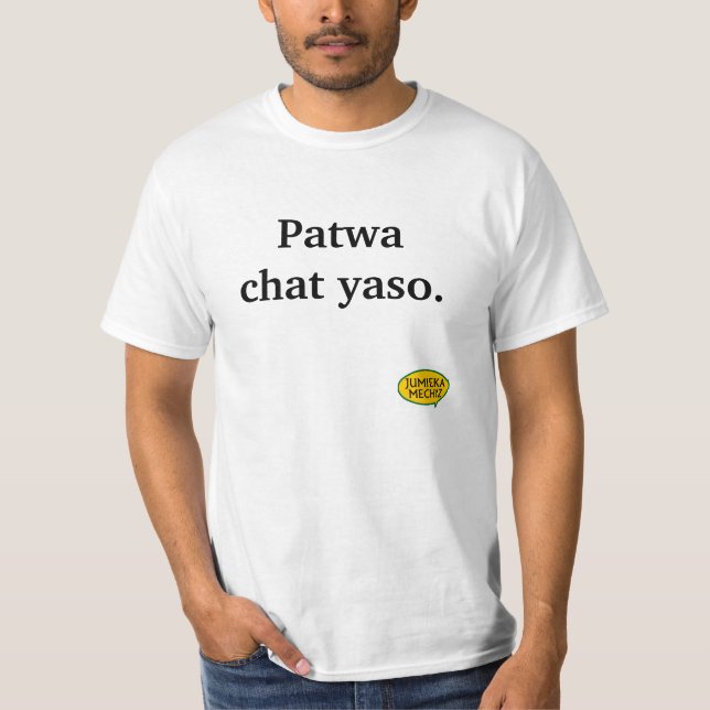 T-shirt Patwa (Devant)