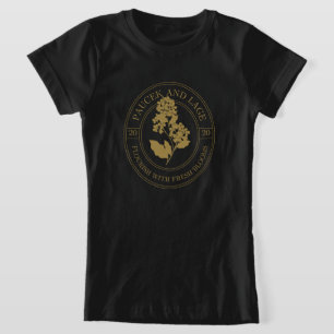 T-Shirt Paucek & Lage – S'épanouir avec des fleurs fraîche