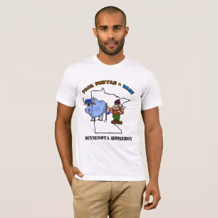 T-shirt Paul Bunyan & Babe Minnesota Homeboy Tee Ver. 3