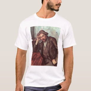 T-shirt Paul Cezanne le fumeur, 1891-92