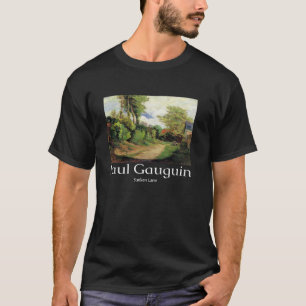 T-shirt Paul Gauguin Chemin Creux Art Graphique Vintage