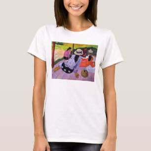 T-shirt Paul Gauguin la sièste, 1891-2 (huile sur la