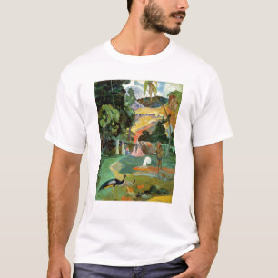 T-shirt Paul Gauguin Matamoe ou, Paysage avec des Peacock