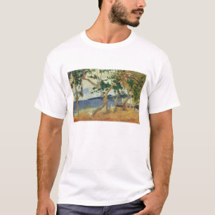 T-shirt Paul Gauguin   par le bord de la mer, la