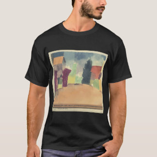 T-shirt Paul Klee Idylle suburbain ,Gartenstadtidyll ( Abs