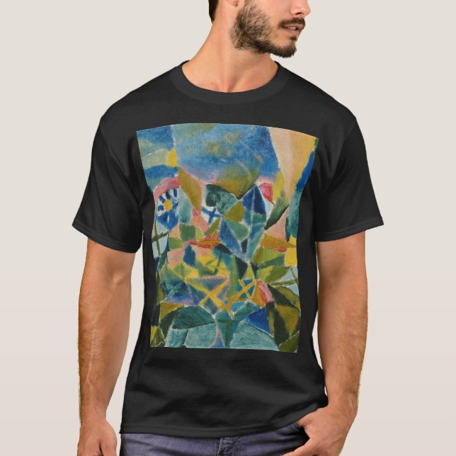T-shirt Paul Klee - Lit à fleurs (Devant)