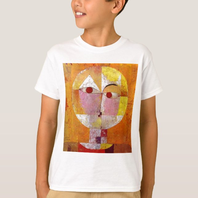 T-shirt Paul Klee Senecio Peinture (Devant)