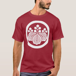 T-shirt Paulownia avec 5-3 fleurs en cercle