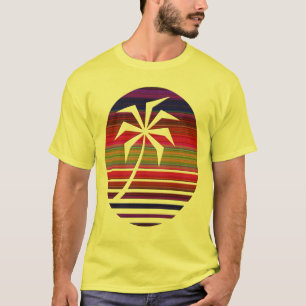 T-shirt Paume #1 de plage