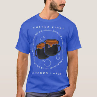 T-shirt Pause café au travail 1