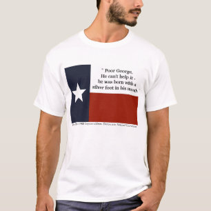 T-shirt "Pauvre George…" - Ann Richards