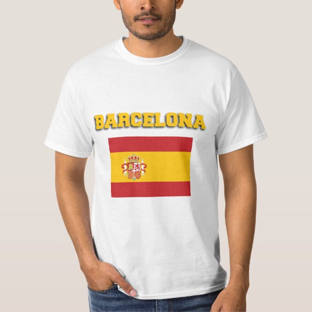 T-shirt Pavillon Espagne de Barcelone (Devant)