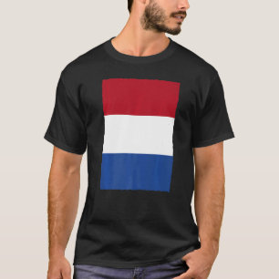 T-shirt Pavillon national Vintage néerlandais Retro Pays-B
