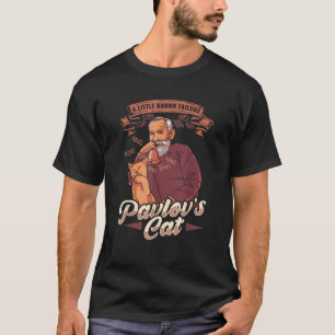 T-shirt Pavlov s Chat Funny Psychologie Nerd Cadeau T Chem